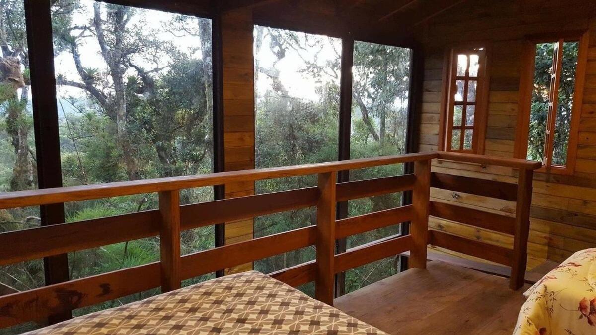 Chale Dos Tucanos- Parede De Vidro Com Linda Vista Campos do Jordão Εξωτερικό φωτογραφία